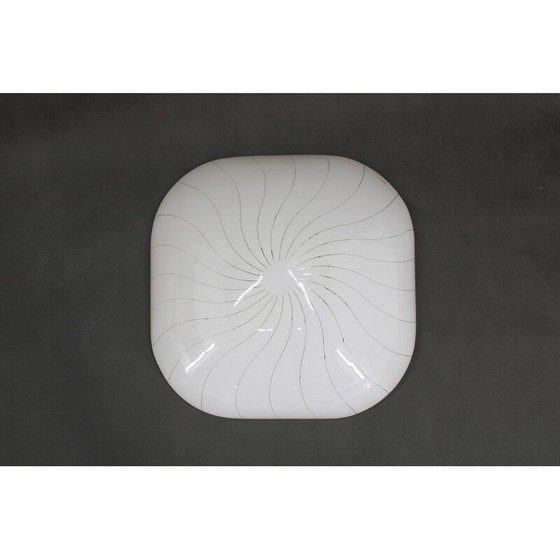 Image 1 of Lampe suspendue vintage en plastique pour Molin, Italie 1970