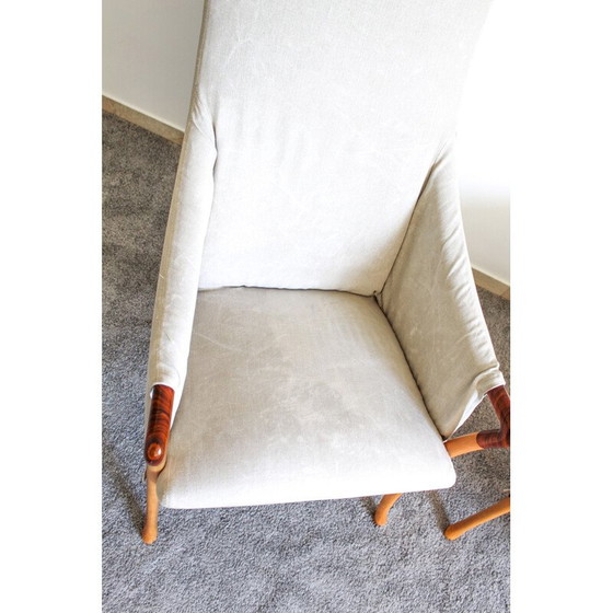 Image 1 of Paire de fauteuils Progetti vintage par Umberto Asnago pour Giorgetti, Italie 1980