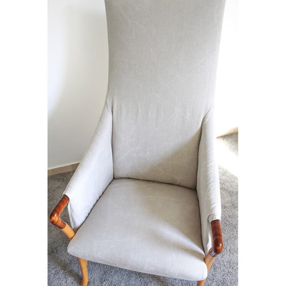 Image 1 of Paire de fauteuils Progetti vintage par Umberto Asnago pour Giorgetti, Italie 1980
