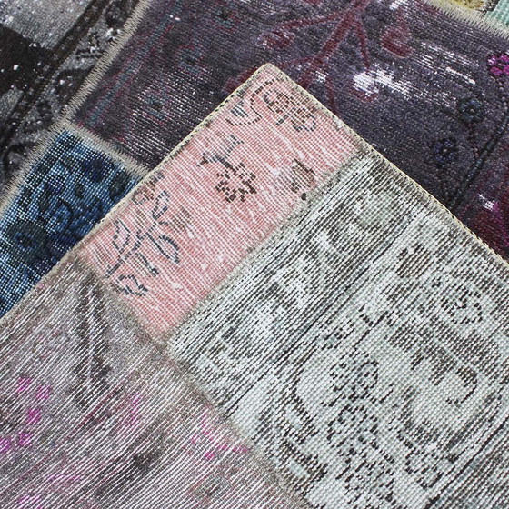 Image 1 of Tapis persan Patchwork 147X147 N°:2528