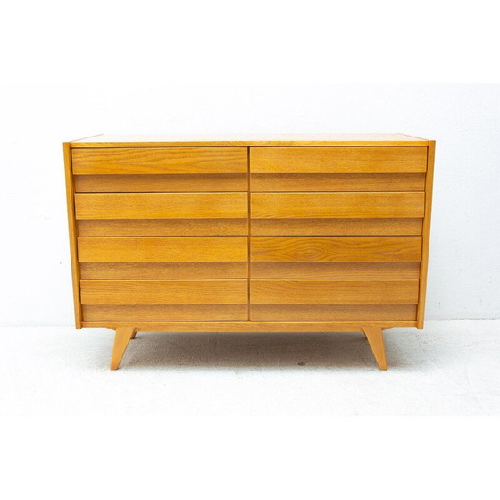 Image 1 of Commode vintage U-453 en chêne par Jiri Jiroutek pour Interiér Praha, Tchécoslovaquie années 1960