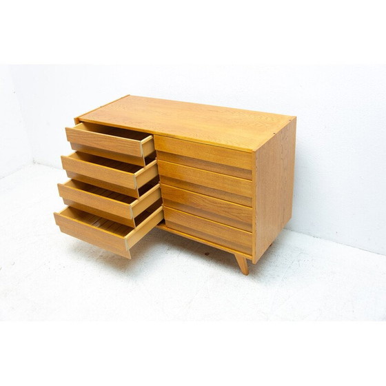 Image 1 of Commode vintage U-453 en chêne par Jiri Jiroutek pour Interiér Praha, Tchécoslovaquie années 1960