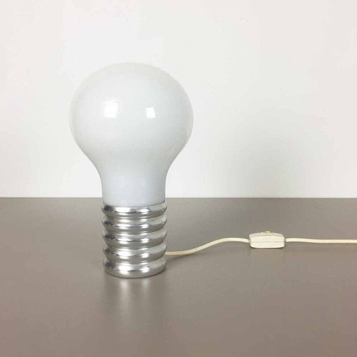Lampe de table à ampoule Vintange de Honsel, 1970