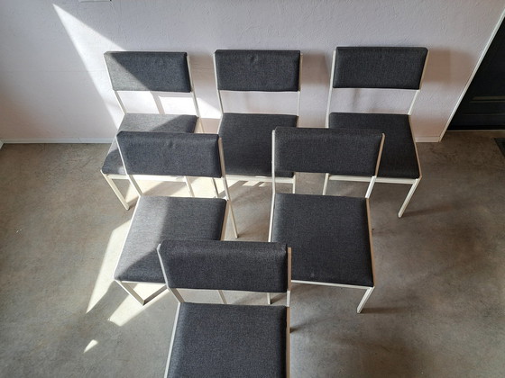 Image 1 of Ensemble de 6 chaises de salle à manger Pastoe Sm07