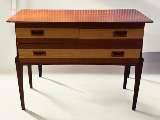 Allemand Mid Century Commode Par Heinrich Vogt Wiedenbrück Environ 1960Er Jahre, Modèle M 223.