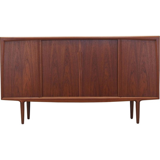 Meuble haut vintage en teck danois par Omann Jun, 1960s
