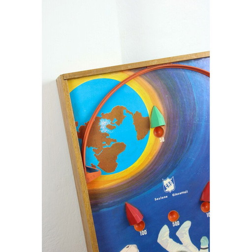 Flipper vintage de Cro Sezione Giocattoli, Italie 1960