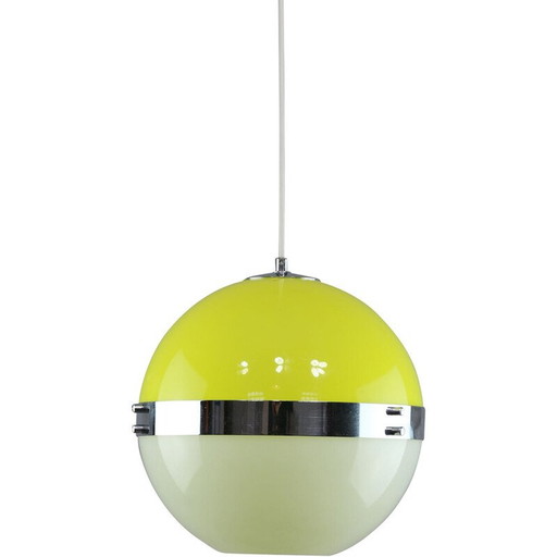 Lampe suspendue Vintage Space Age, Italie 1970