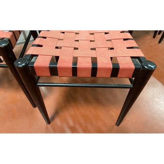 Image 1 of Ensemble de 6 chaises vintage par Cees Braakman pour Pastoe, Hollande 1960