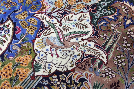 Image 1 of Tapis persan original noué à la main Kashmar Fein Paradise Design 389 X 296 cm Top Condition