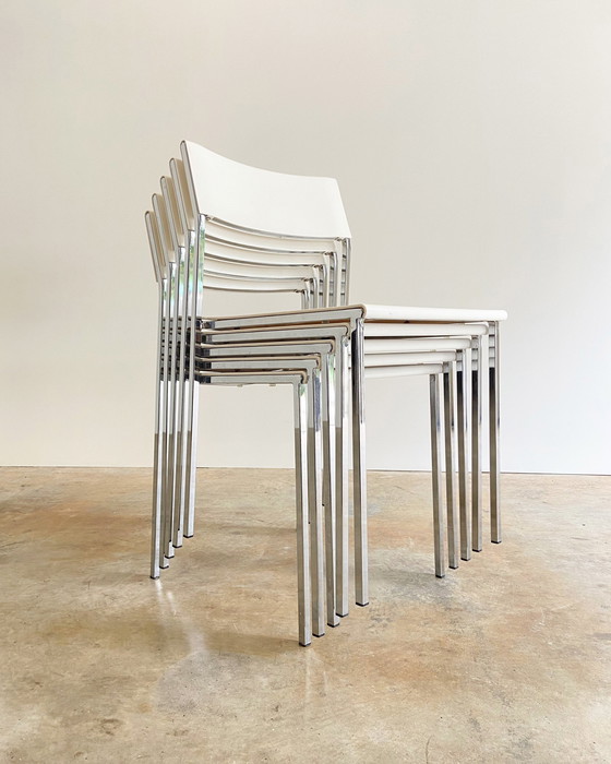 Image 1 of 5X chaises de salle à manger vintage Bontempi Midia