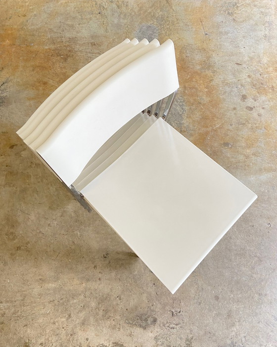 Image 1 of 5X chaises de salle à manger vintage Bontempi Midia