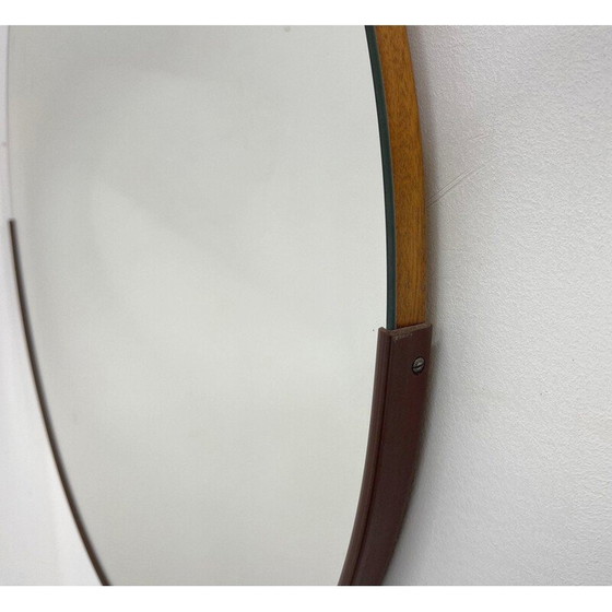 Image 1 of Miroir mural rond en plastique, Tchécoslovaquie 1970