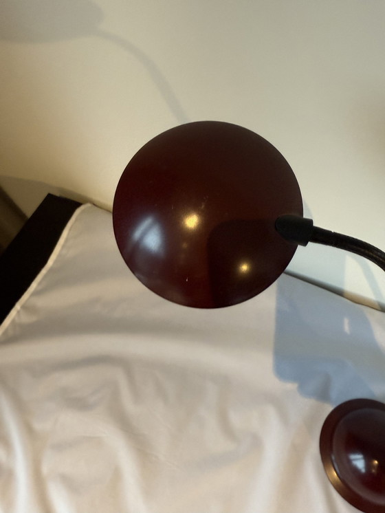 Image 1 of Lampe de bureau Herda Bordeaux
