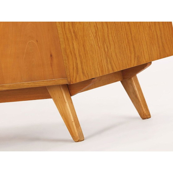 Image 1 of Buffet vintage avec porte blanche par Jiri Jiroutek pour Interier Praha, Czech 1960