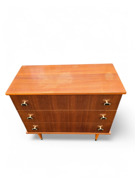 Image 1 of Commode Vintage Pieds Crayon