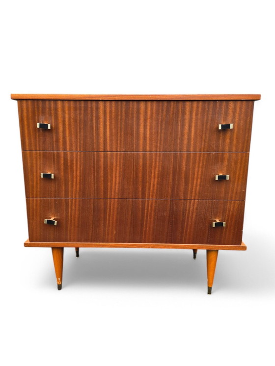 Image 1 of Commode Vintage Pieds Crayon