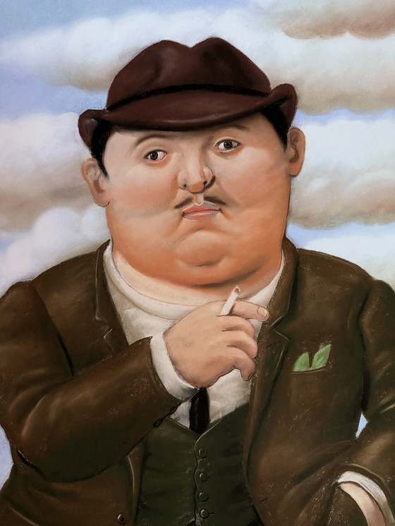 Image 1 of Fernando Botero : lithographie signée et numérotée.