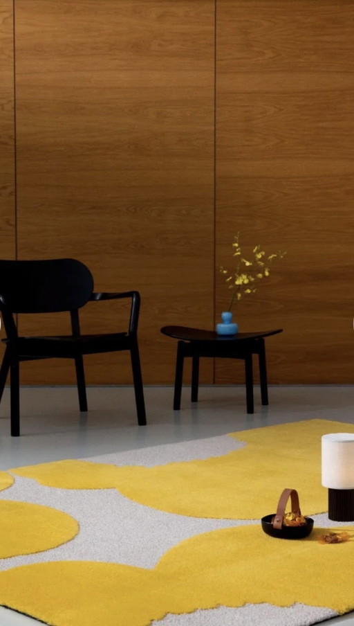 Brink & Campman Marimekko Tapis Iso Unikko Jaune