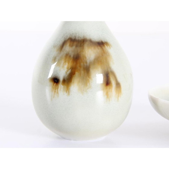 Image 1 of Vase et bol en céramique vintage de Rörstrand, 1960