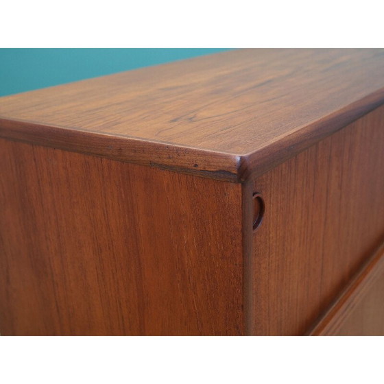 Image 1 of Buffet haut vintage en teck, Danemark années 1960