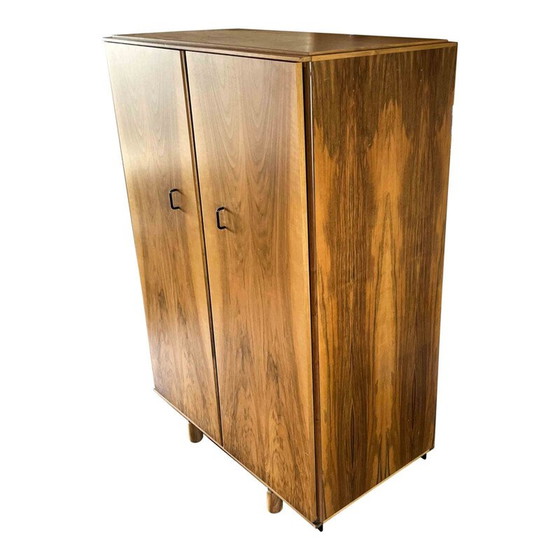Image 1 of Vintage 813 "Ovunque" cabinet en noyer par Gianfranco Frattini pour Bernini, 1963