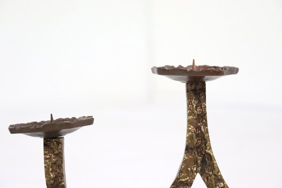 Image 1 of Chandelier Brutaliste Vintage