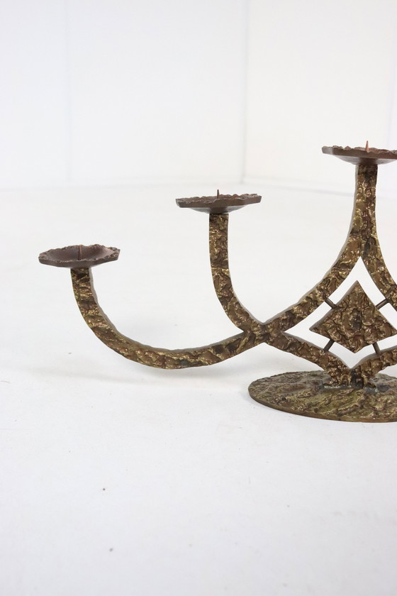 Image 1 of Chandelier Brutaliste Vintage