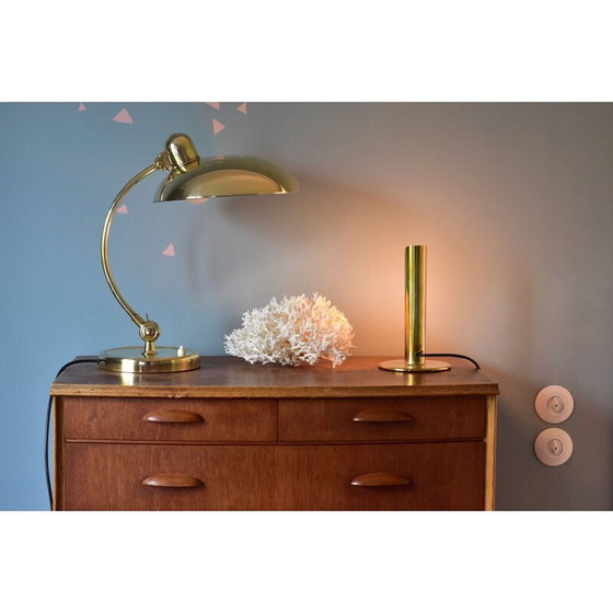 Image 1 of Vintage laiton Christian Dell lampe de table 6631 lampe de bureau par Kaiser Idell Bauhaus, Allemagne