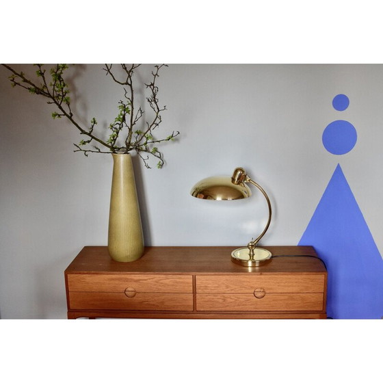 Image 1 of Vintage laiton Christian Dell lampe de table 6631 lampe de bureau par Kaiser Idell Bauhaus, Allemagne
