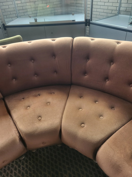 Image 1 of Canapé Vintage Elements Velvet Brown