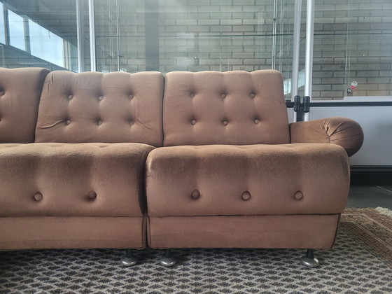 Image 1 of Canapé Vintage Elements Velvet Brown