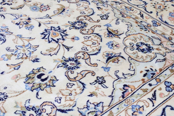 Image 1 of Tapis persan original noué à la main Keshan 357 X 242 cm Très bon état Fin