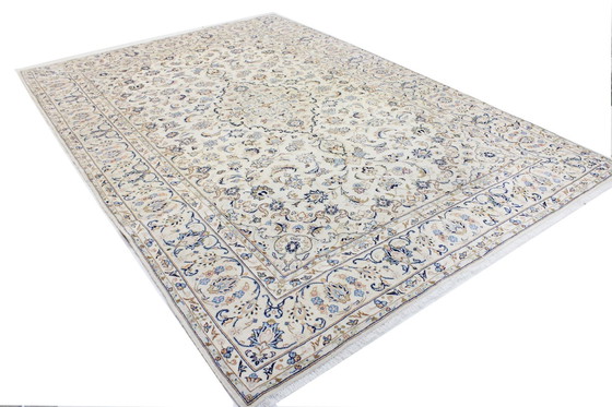 Image 1 of Tapis persan original noué à la main Keshan 357 X 242 cm Très bon état Fin