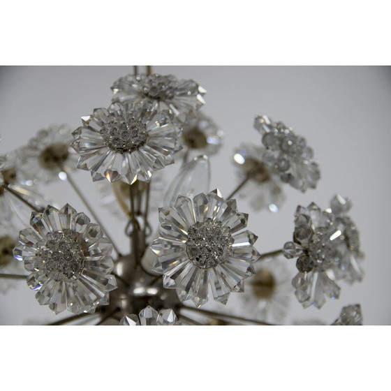 Image 1 of Lustre Vintage Dandelion par Preciosa, 1970