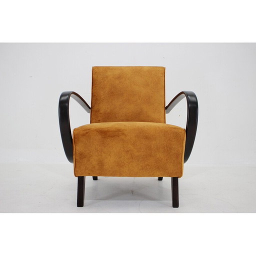 Fauteuil vintage de Jindrich Halabala, Tchécoslovaquie 1950