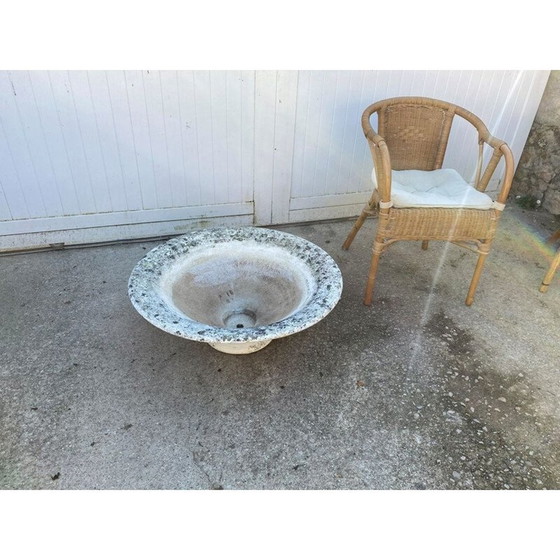 Image 1 of Jardinière vintage en pierre reconstituée, 1950