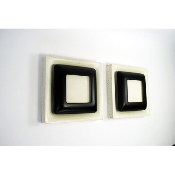 Image 1 of Paire d'appliques vintage de Doria Leuchten, 1970