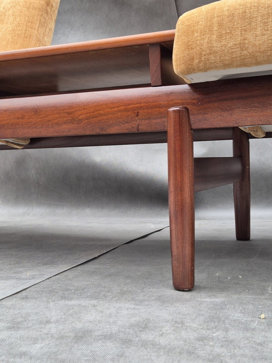 Image 1 of Canapé Teck Par Gunnar Sørlie, Vintage Scandinave 1960S 