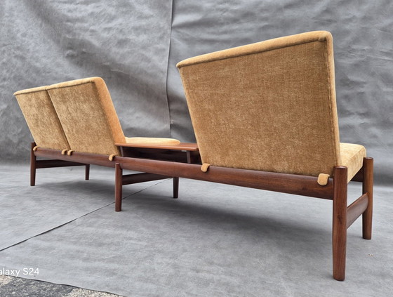 Image 1 of Canapé Teck Par Gunnar Sørlie, Vintage Scandinave 1960S 