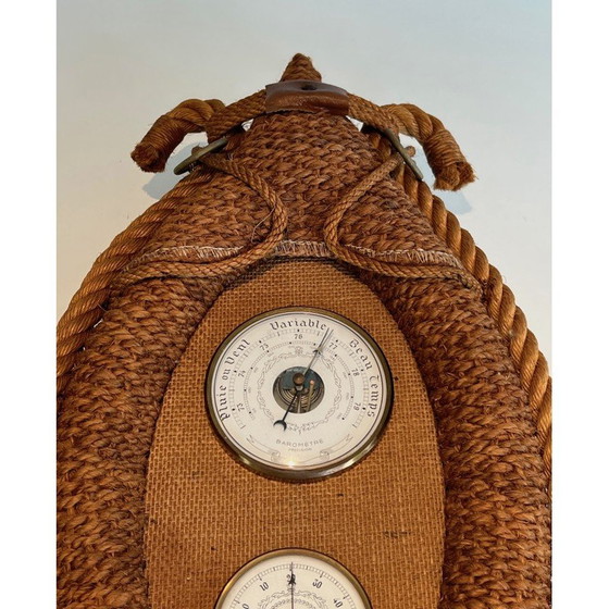 Image 1 of Baromètre à corde vintage par Adrien Audoux et Frida Minet, 1950