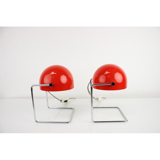 Image 1 of Paire de lampes de table Mid Century par Josef Hurka pour Napako, Tchécoslovaquie années 1960