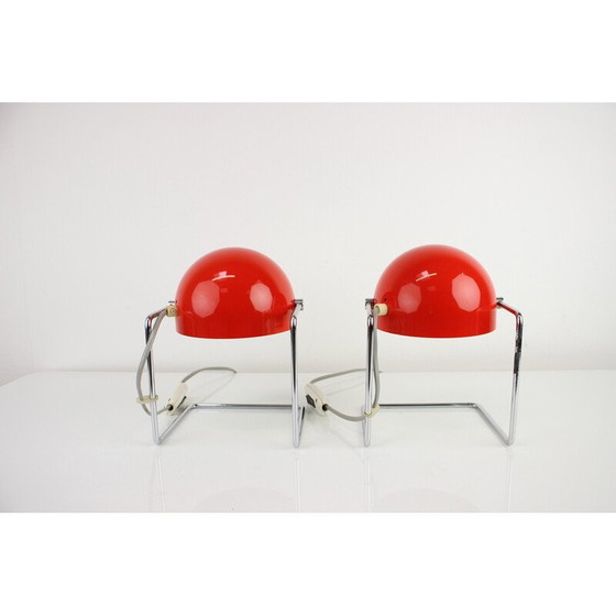 Image 1 of Paire de lampes de table Mid Century par Josef Hurka pour Napako, Tchécoslovaquie années 1960