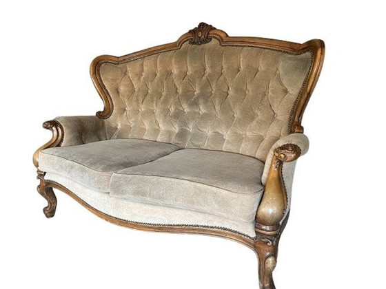 Image 1 of Banc vintage style baroque