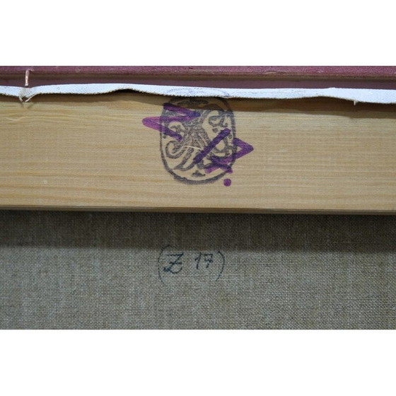 Image 1 of Tableau vintage suédois de Jules Schyl, années 1960