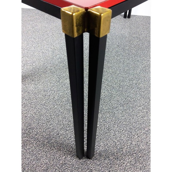 Image 1 of Table basse vintage à motifs géométriques, 1960