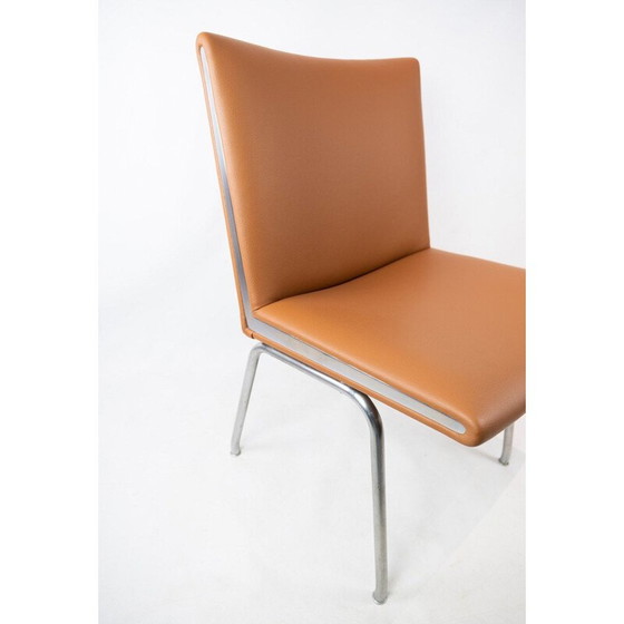 Image 1 of Chaise d'aéroport vintage par Hans J. Wegner et AP Stolen 1950s