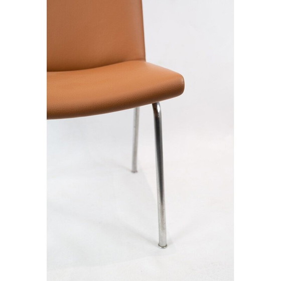 Image 1 of Chaise d'aéroport vintage par Hans J. Wegner et AP Stolen 1950s