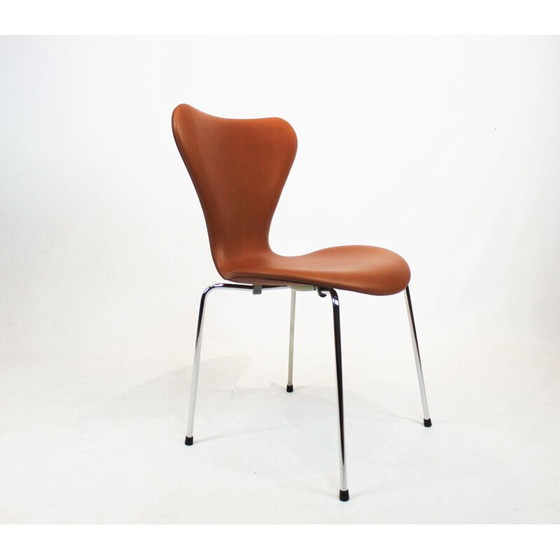 Image 1 of Ensemble de 4 chaises Seven, modèle 3107 par Arne Jacobsen de Fritz Hansen