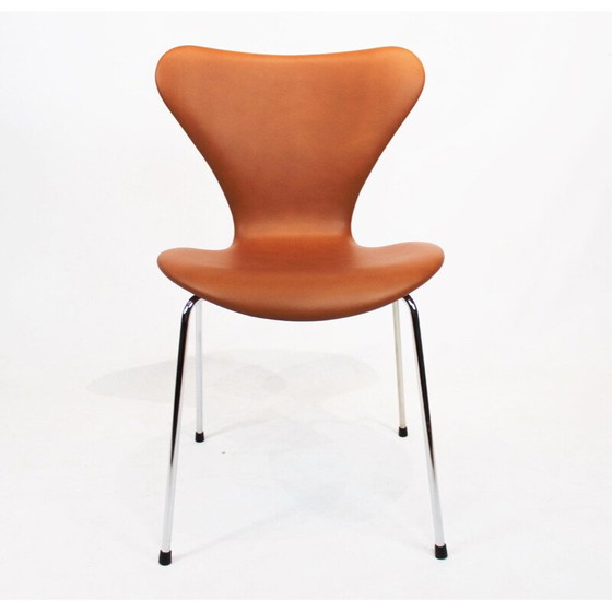 Image 1 of Ensemble de 4 chaises Seven, modèle 3107 par Arne Jacobsen de Fritz Hansen